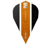 Plumas Target Darts RVB Vision Ultra B/Orange Stripe  331810Marca,Target,Geometria,Vapor ,Micrones,100Dardos,Plumas,Plumas Target