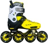 KRF The New Urban Concept Patin 4 Ruedas de 90 mm Freeskate Impact  Amarillo