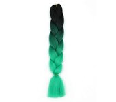 El pelo sintético del trenzado pre estiró extensiones enormes del pelo de la trenza 24 pelo de la pulgada 100g Kanekalon para las trenzas africanas