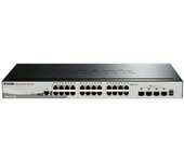 D-Link DGS-1510 Gestionado L3 Gigabit Ethernet (10/100/1000) Black, Gray