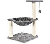 Rascador con Cama Arquivet para Gatos Sisal Gris - Mantenimiento de Uñas