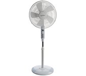 Ventilador de Pie Cofan Modelo Ábrego Blanco | Temporizador 120 Minutos | Altura Regulable | Potencia 55 W