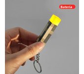Mini Gaming Theme Surrounding Torch LED Light Flashlight Lamp Bedroom Decorative Keychain Backpack Pendant Children Gifts