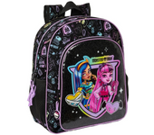 Mochila Junior Adaptable a Carro Monster High 32X38X12Cm (Safta 612498640)