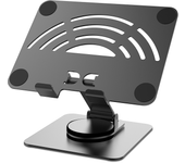 iPad stand 360° rotating portable foldable aluminum desktop stand