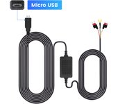 3A 3.5m Car Dash Cam DVR 12-24v Hardwire Cable Kit Step-Down Line Mini / Micro / Type-C USB Interface Charger Dashcam Camera