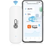 WiFi Temperature Humidity Sensor Tuya APP Remote Monitor For Smart Home Var SmartLife Work With Alexa
