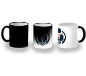 MERCHANDMANIA TAZA MÁGICA logo profesional vendedor negocios magic mug