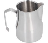 Jarra de acero inoxidable para espumar café, café con leche, arte, jarra para vaporizar leche para el hogar, 450 ml