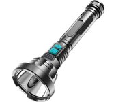Powerful LED Flashlight P700 Tactical Flash light Lamp Long Range 1000m Torch Waterproof Camping Hand Light USB Rechargeable