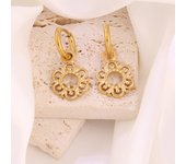 316L Stainless Steel Heart Pendant Huggies Earrings for Women Drop Ear Ring Trend Oval Hanging Hoop Earring Female Jewelry Gifts