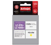 Activejet ABR-1000Y Cartucho de Tinta Amarillo para Impresoras Brother