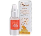 REVE Sérum Facial Hialurónico y Vitamina C, A y E - Antiarrugas y Antiedad, Hidratación y Luminosidad