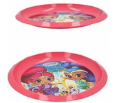Colorbaby Plato Plástico Shimmer And Shine 21 Cm - Resistente y Ligero