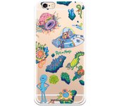 Funda original compatible con iPhone 6 o 6S con un diseño de Rick y Morty Ricktanical