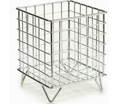 MGE World Soporte para Cápsulas de Café de Acero Inoxidable - Cubo de Metal para Almacenaje - Diseño Elegante