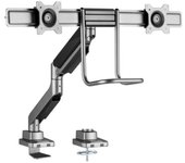 Soporte mesa equip vesa hasta 32 pulgadas 100x100 max 9kg doble pantalla