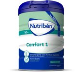 Nutriben Confort 1 - Leche en Polvo Bebé Anticólicos y Antiestreñimiento  Leche de Fórmula Desde su Primer Día   800gr