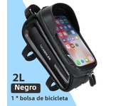 NEWBOLER Bicycle Bag Cycling Top Front Tube Frame Bag Waterproof 6.5 Inches Phone Case Storage Touch Screen MTB Road Bike Bag
