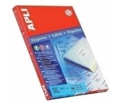 APLI - Labels 97 x 42.4mm etiqueta autoadhesiva Blanco 1200 pieza(s) 581288