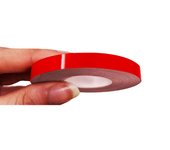 Stripes Car Eyeliner Sticker Rojo 7 mm x 3 Mt