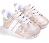 Baby Sneakers Classical Sport Soft Sole PU Leather Shoes Streaks Multi-Color First Walker Newbor Baby Boy Girl Shoes