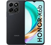 Honor x6b smartphone pantalla 6.56” - 4gb - 128gb - camara principal 50mp - bateria 5200mah - admite carga de 35w - color negro