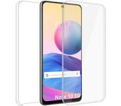 Funda Doble Transparente Pc + Tpu Full Body 360 para Xiaomi Redmi Note 10 5G / POCO M3 Pro 5G