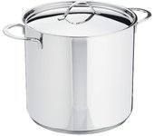 IBILI - Olla super alta con tapa noah, 26 cms, Acero inoxidable 18/10, Apta para induccion