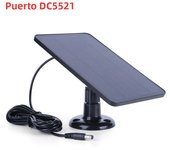 10W 5V Solar Panel Charging Waterproof Portable Solar Panel for Arlo Camera/Eufy Security Wireless Doorbell/Blink Video Doorbell