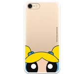 Funda original compatible con iPhone 7 con un diseño de The Powerpuff Girls Burbuja