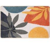 Tapetes flocados para Sala de estar, alfombras para Puerta de entrada, tapetes antideslizantes para baño, tapetes para Cocina y Hogar