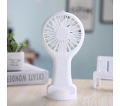 Ventilador pequeño de mano, mini ventilador USB recargable, portátil, de bolsillo, para estudiantes, Oficina