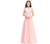 Fairy 3D Floral Lace Coral Boho Maxi Dresses for Women Bohemian A Line Chiffon Female Dress for Casual Party