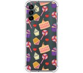 Funda Silicona Antigolpes para Samsung Galaxy M13 4G diseño Dulces 01 Dibujos