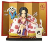 Figura banpresto one piece world collectable special boa hancock & salome 6cm