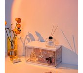 Dustproof Perfume Storage Box Acrylic Cosmetic Storage Box Waterproof Makeup Perfume Organizer Holder Large Capacity