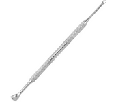 1pcs Premium Double-Headed Horseshoe Nail Tool - Stainless Steel Dead Skin Remover & Callus Trimmer, Effortless Beveled Cuticle