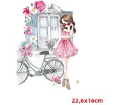 Prajna Unicorn Cartoon Car Heat Transfer Owl Butterfly Iron On Transfers T Shirt  Thermo Stickers Clothing Patch Applique