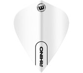 Pluma Winmau Rhino Kite Blanco 6907.101Marca,Winmau,Geometria,Kite,Color,Blanco,Micrones,100Dardos,Plumas,Plumas Winmau