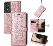 Funda de cuero para TCL 40 NXTpaper 5G