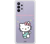 Funda original compatible con Samsung Galaxy A32 5G - Hello Kitty Club estrellitas