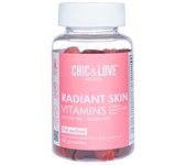 Chic & Love Gominolas Wellness Radiant Skin Pack 60 U - Piel Joven y Tersa  Sin Arrugas Ni Manchas