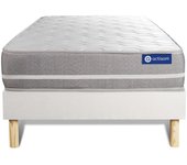 Pack colchón Actimemo touch 90x190cm + Somier multiláminas, espuma viscoelástica, 3 zonas de confort