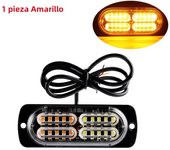 Truck Car Police 20 LED Strobe Warning Lights Side Marker Emergency Signal Lamp 12V 24V Flashing Light Amber White Red Blue