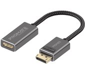 Promate Medialink-DP Adaptador Displayport a HDMI 4K @60Hz