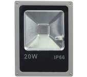 Mediawavestore Foco LED RGB de 20W para Exterior con Protección IP66 y ángulo de 120 Grados