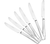 Maxia Market - Cubiertos accesorios para cocina, cuchillo para carne, fruta, de mesa, pescado, cuchara de postre, sopa, tenedor, espatula para tarta, acero inoxidable INOX - Colección VERSALLES