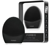 FOREO LUNA™ 3 | Cepillo de limpieza facial | Masajeador facial eléctrico |  Skin care ultrahigiénica | Exfoliante facial para llevar de viaje | Cepillo de silicona | Conexión por app