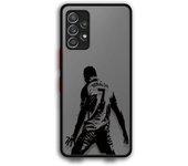 Matte Case for Samsung Galaxy A55 A54 A53 A52 A52s A51 A14 A13 A12 A35 A34 A32 A21s A23 A33 A50 Football Star C Ronaldo Number 7